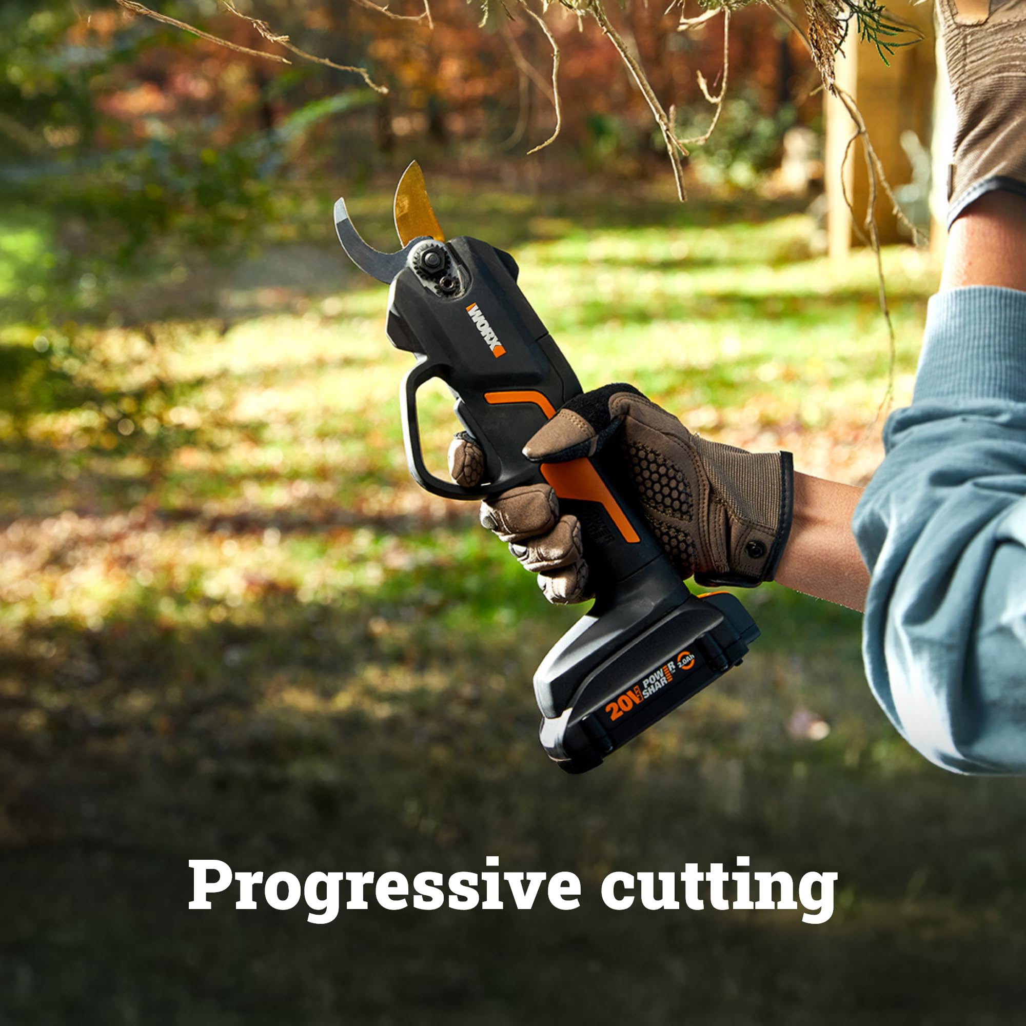 Worx NITRO 20V Pruning Shear/Lopper WG330 - (Battery & Charger Included)