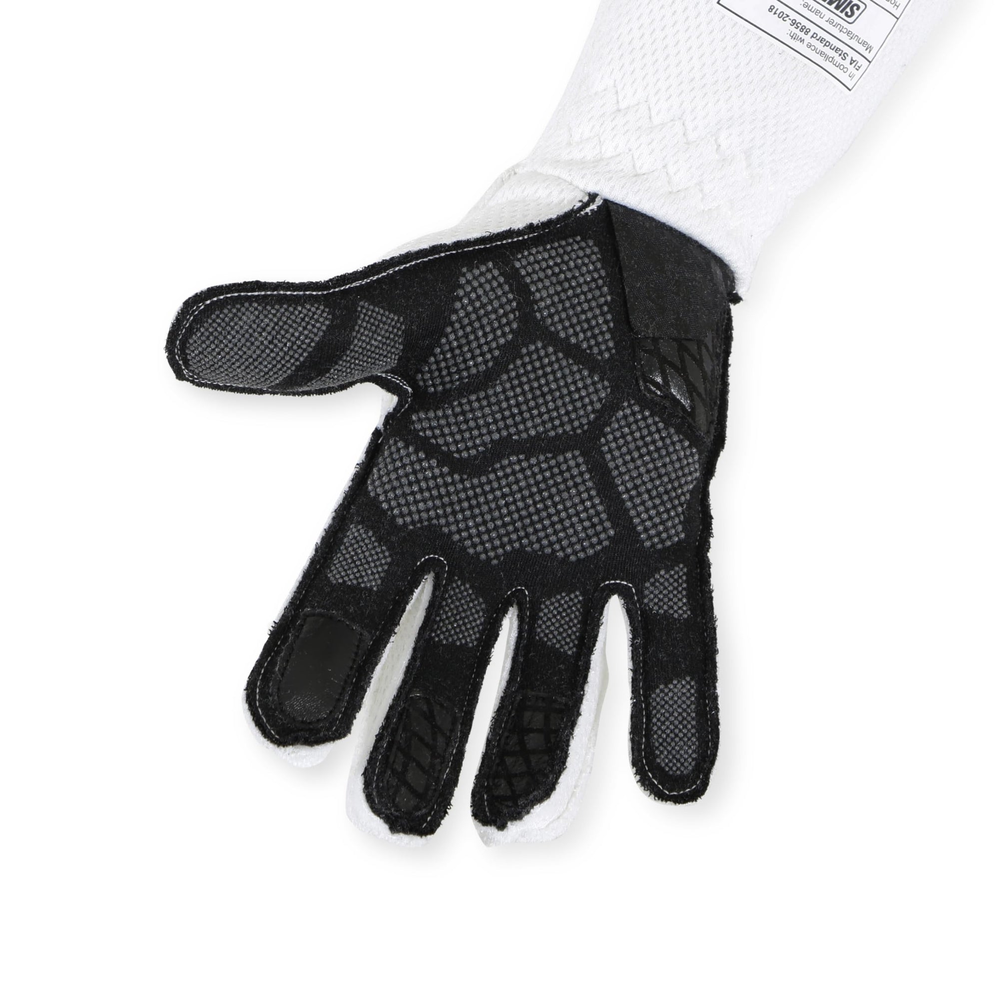 Magnata Gloves White/Blue Large - Pair Simpson Racing