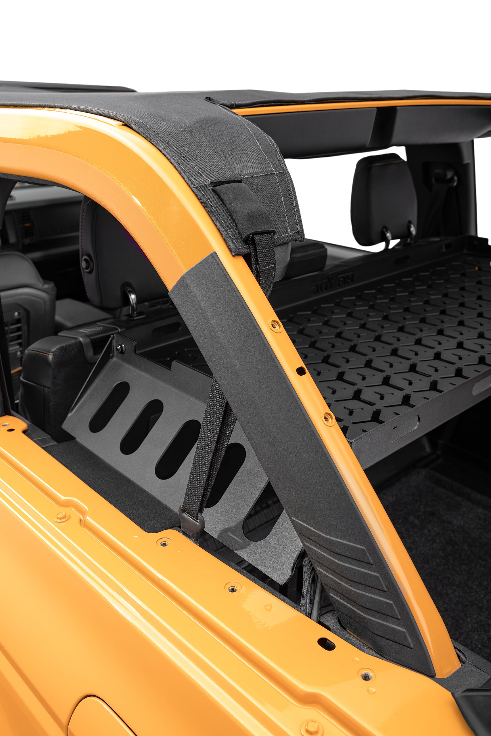 California Brief Top HAVOC OFFROAD for Ford Bronco | Black Diamond, Weather Resistant, Quick Release Buckles | HFB-09-002 | 2021-2024 Ford Bronco 2 & 4-Door