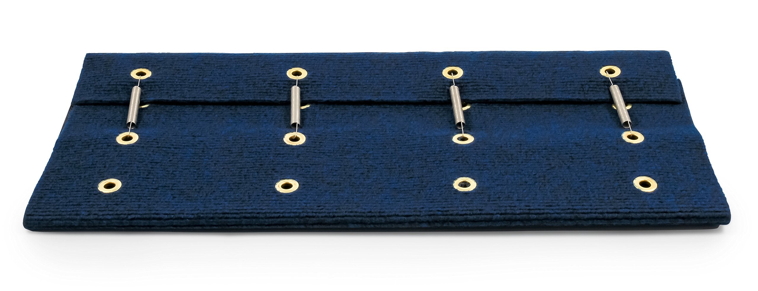 RV Step Rug Camco 42910 (Premium Wrap Around, 100% Polyester (22" x 23") - Blue)