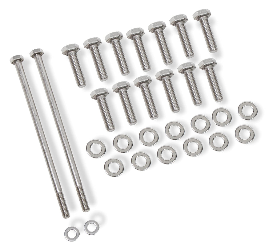Oil Pan Bolt Set Mr. Gasket 60850G - Stainless Steel