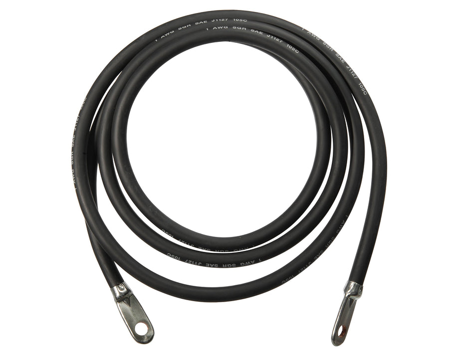 Sierra International BC88593 With Terminals Battery Cable - 8', Black, 1 Gauge , white