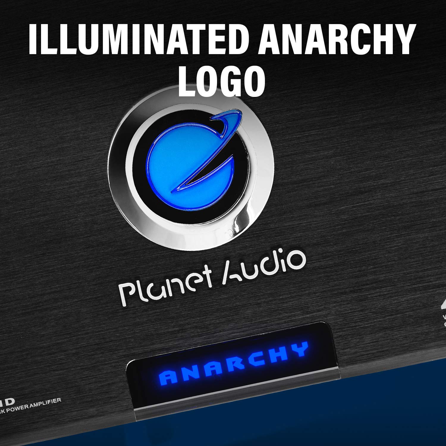 Planet Audio AC4000.1D Monoblock Class D Car Amplifier - 4000 High Output, 1 Ohm Stable, Low Level Inputs, Low Pass Crossover, Bass for Subwoofer