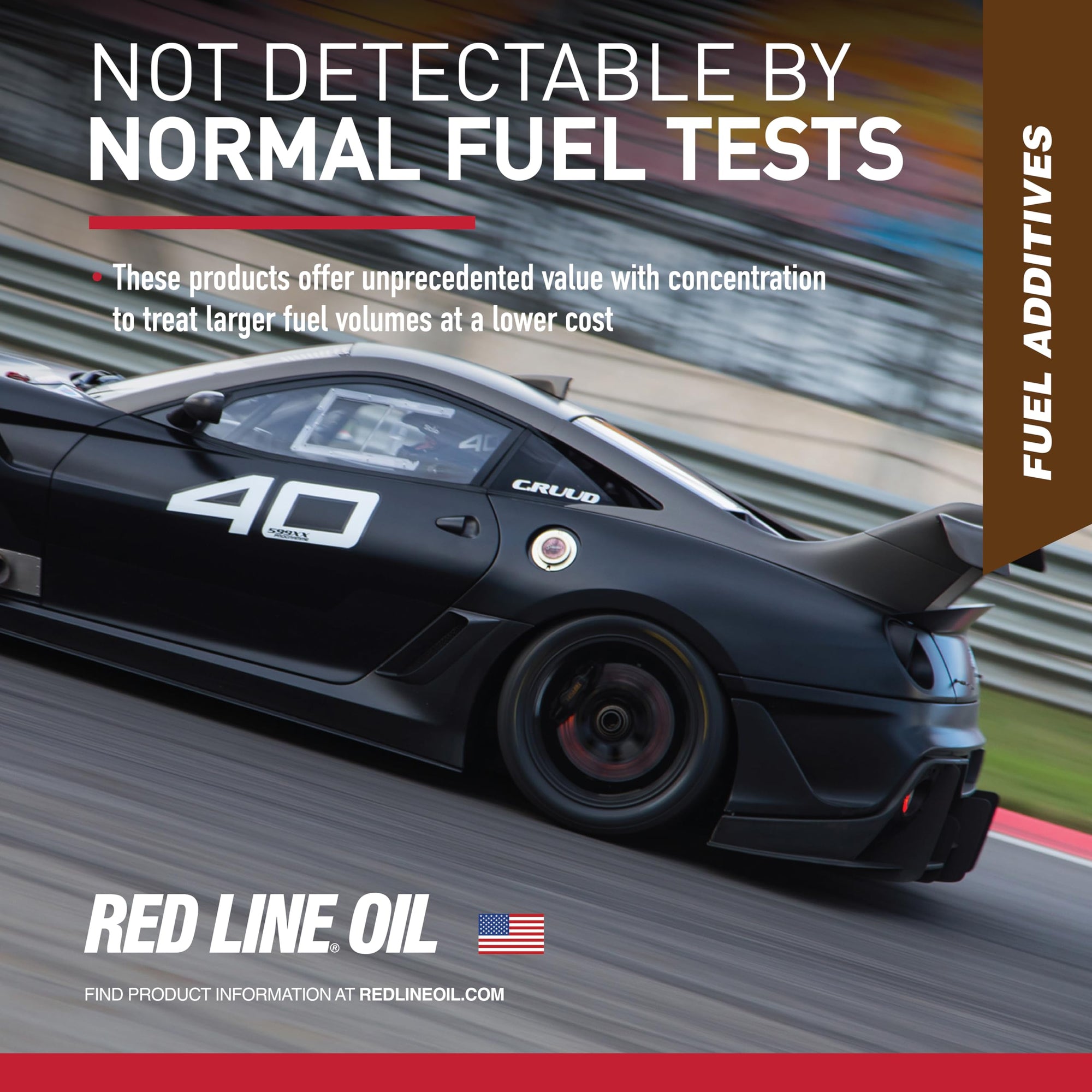 Four Cycle Red Line Alcohol Fuel Lubricant - 12 Ounce