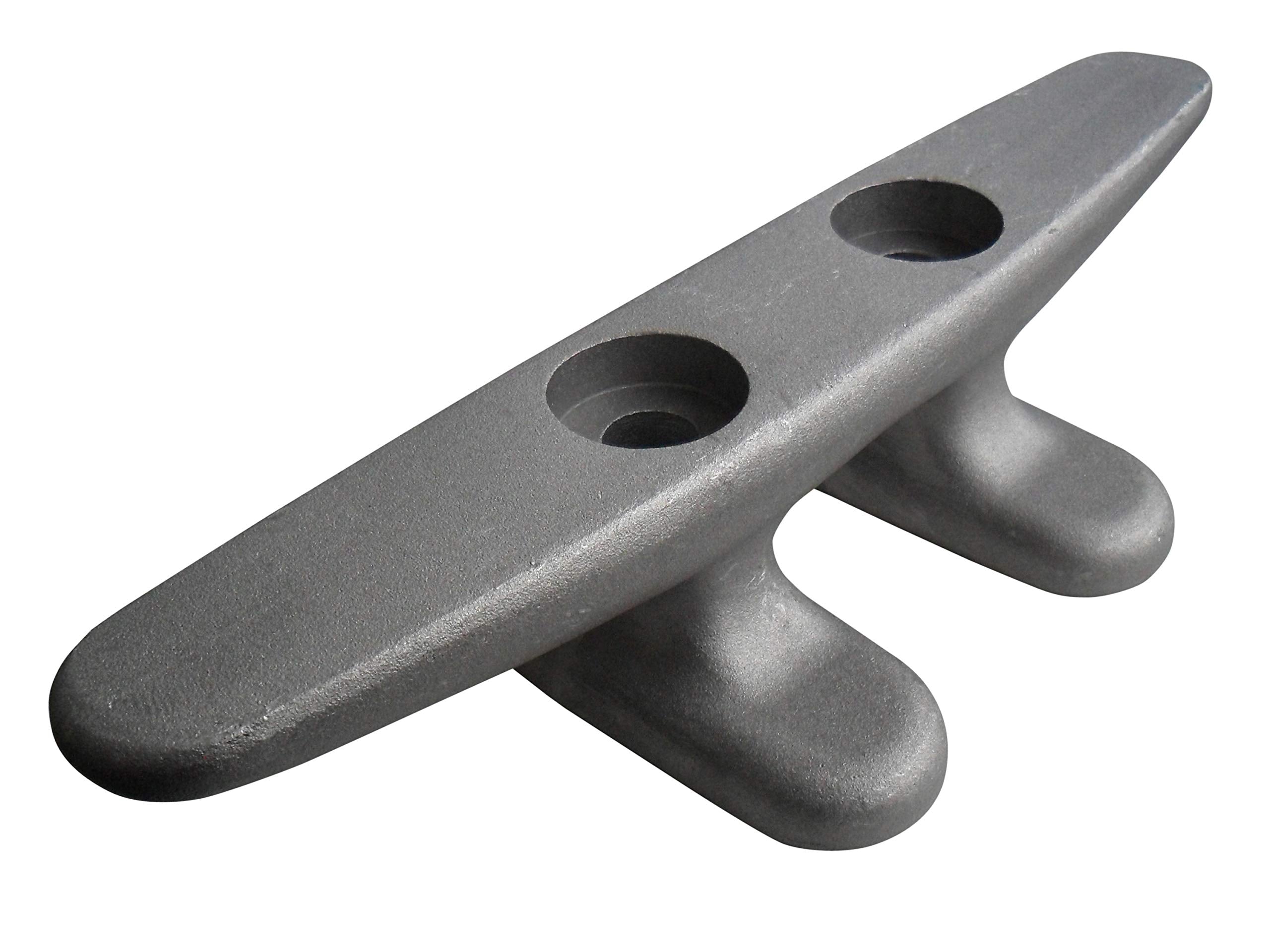 Dock Edge Open Base Aluminum Dock Cleat, 8-Inch +