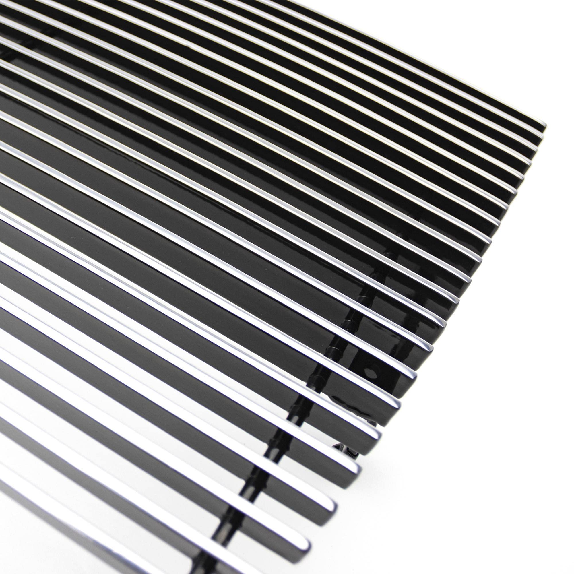 Horizontal T-Rex 20205 Aluminum Polished Finish Billet Grille Insert and Overlay for GMC Sierra 1500