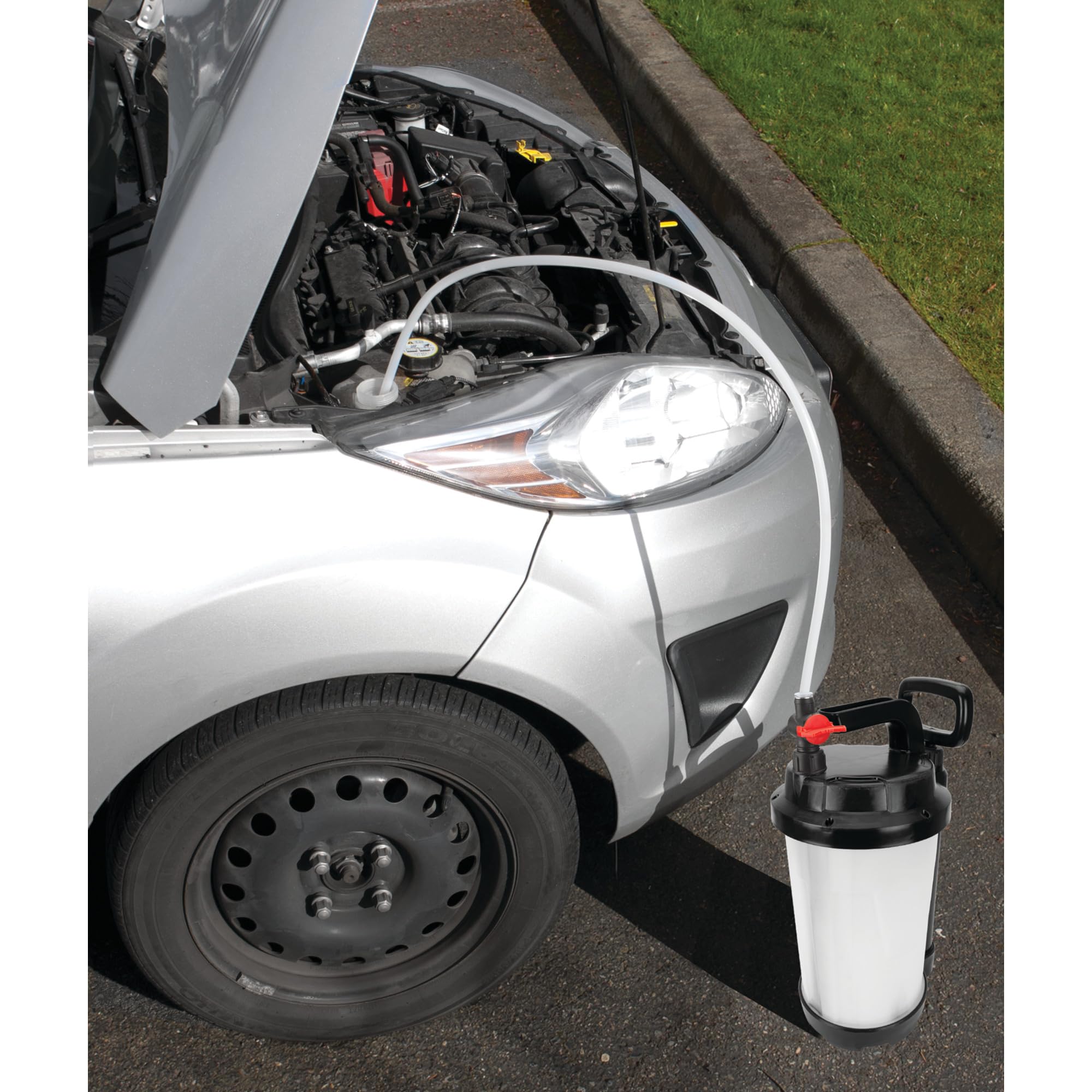 Manual Vacuum Extraction Pump Performance Tool W54171 for Oil, Transmission fluid, gear oil, coolant and power steering fluid