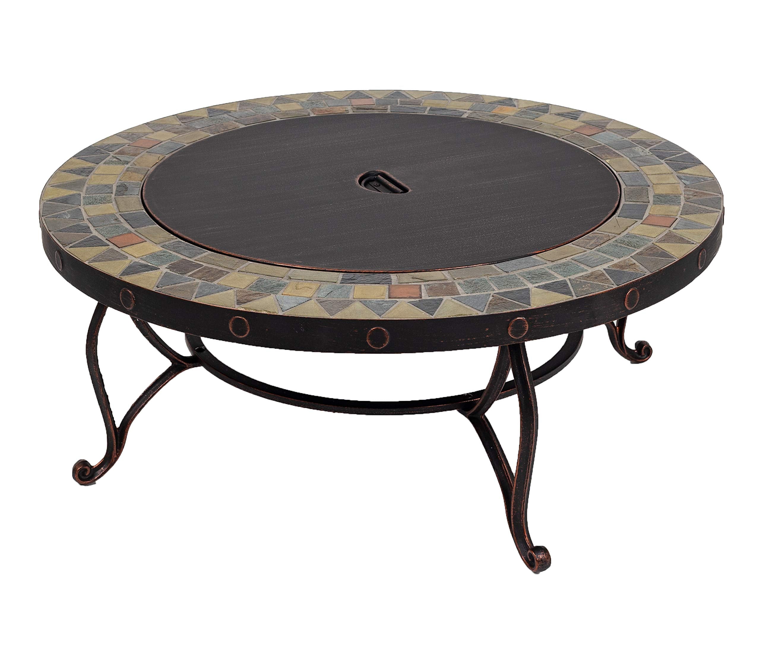 Juniper Pleasant Hearth Slate Top Fire Pit