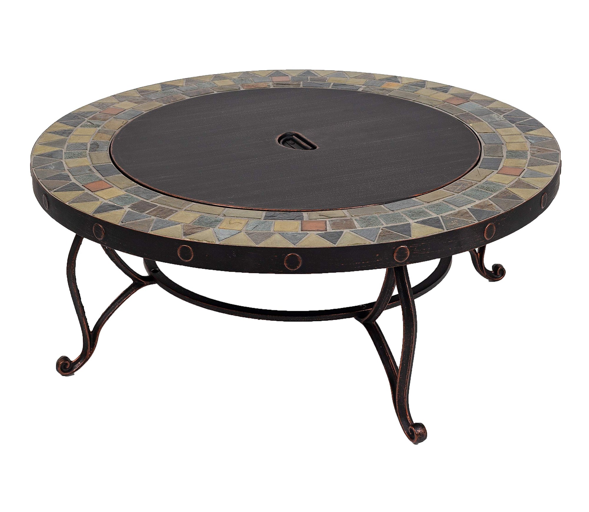 Juniper Pleasant Hearth Slate Top Fire Pit