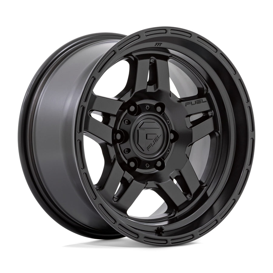 1PC Fuel D799 17X9 5X5.0 BLK-OUT -38MM - D79917907535
