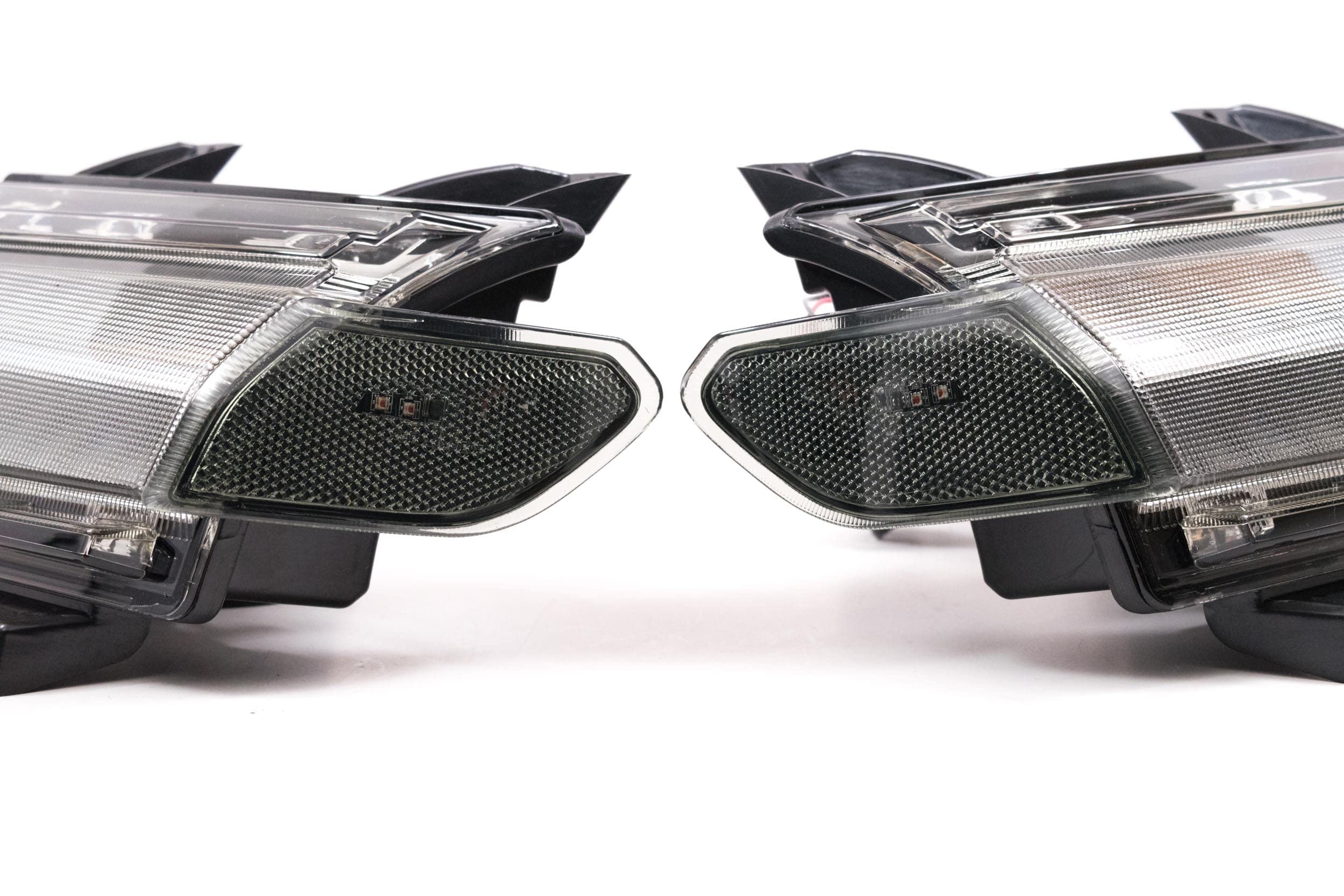 Morimoto XB LED Side Markers Jeep Wrangler JL 2018+ Plug and Play OEM Replacement Performance Upgrade Smoked Lens (PN: LF511 pair of complete side marker assemblies)