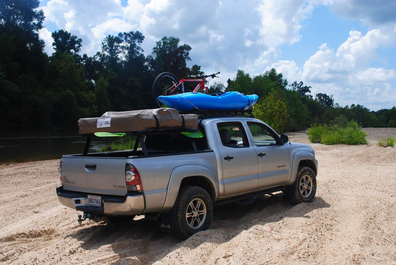 Slimline II Front Runner Load Bed Rack Kit Compatible with Toyota Tacoma Pickup Truck (2005-Current)