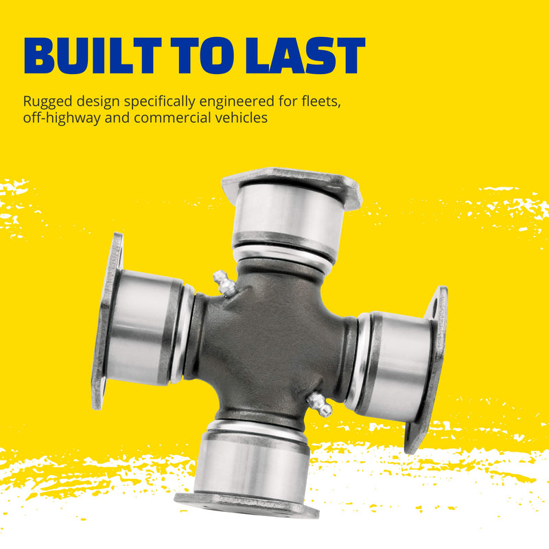 Premium MOOG Greaseable Universal Joint for Our 1400 Series; Rockwell 44 Series
