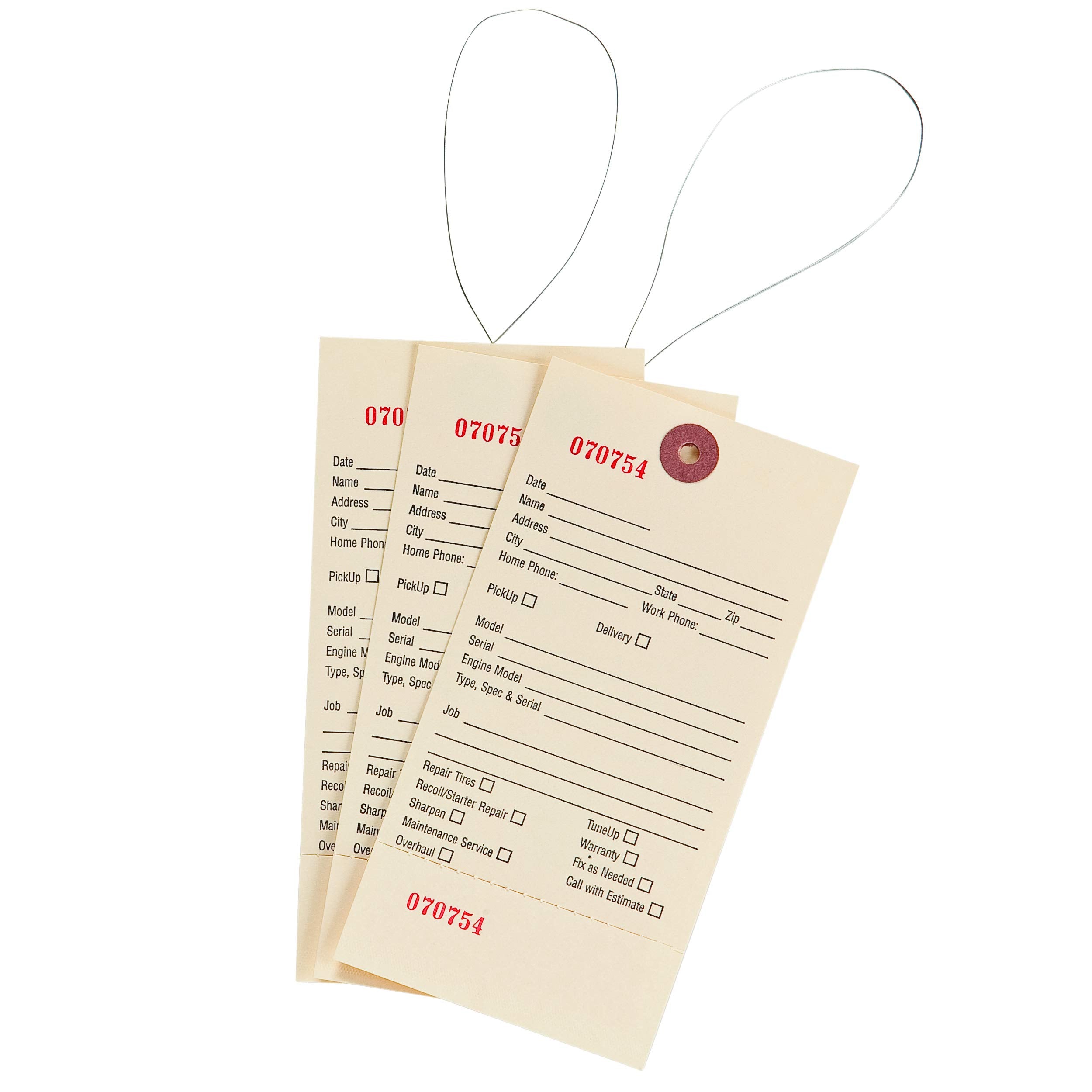 10-002 Oregon Service Tags, Perforated, 500 Count