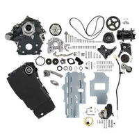 Holley Godzilla High-Mount Accessory Drive - Complete - F100 Swap - 20-345BK - Black