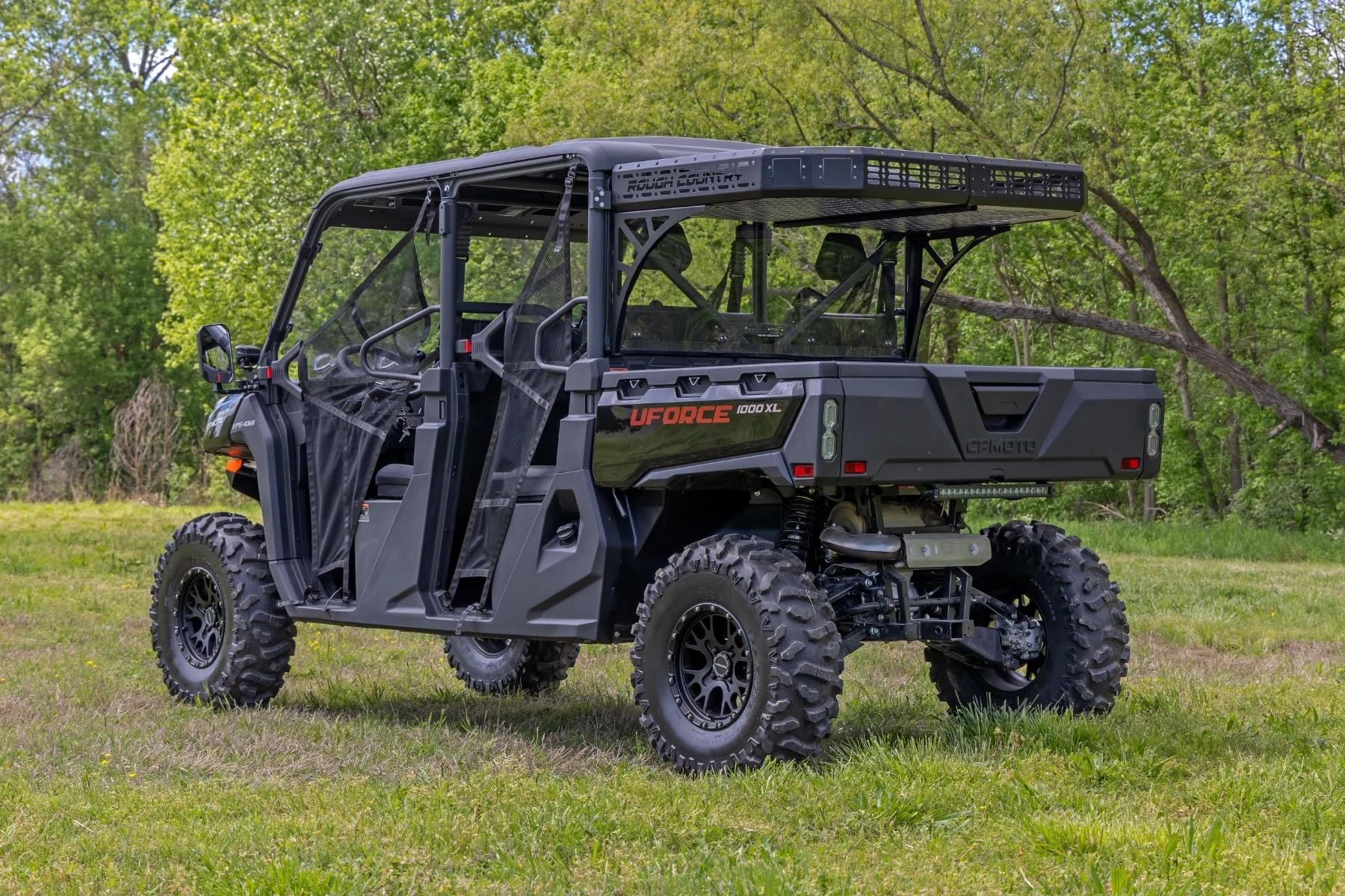 Rough Country Rear Window Panel for UForce CFMoto 1000/1000XL (2021-2025) - UV & Scratch Resistant