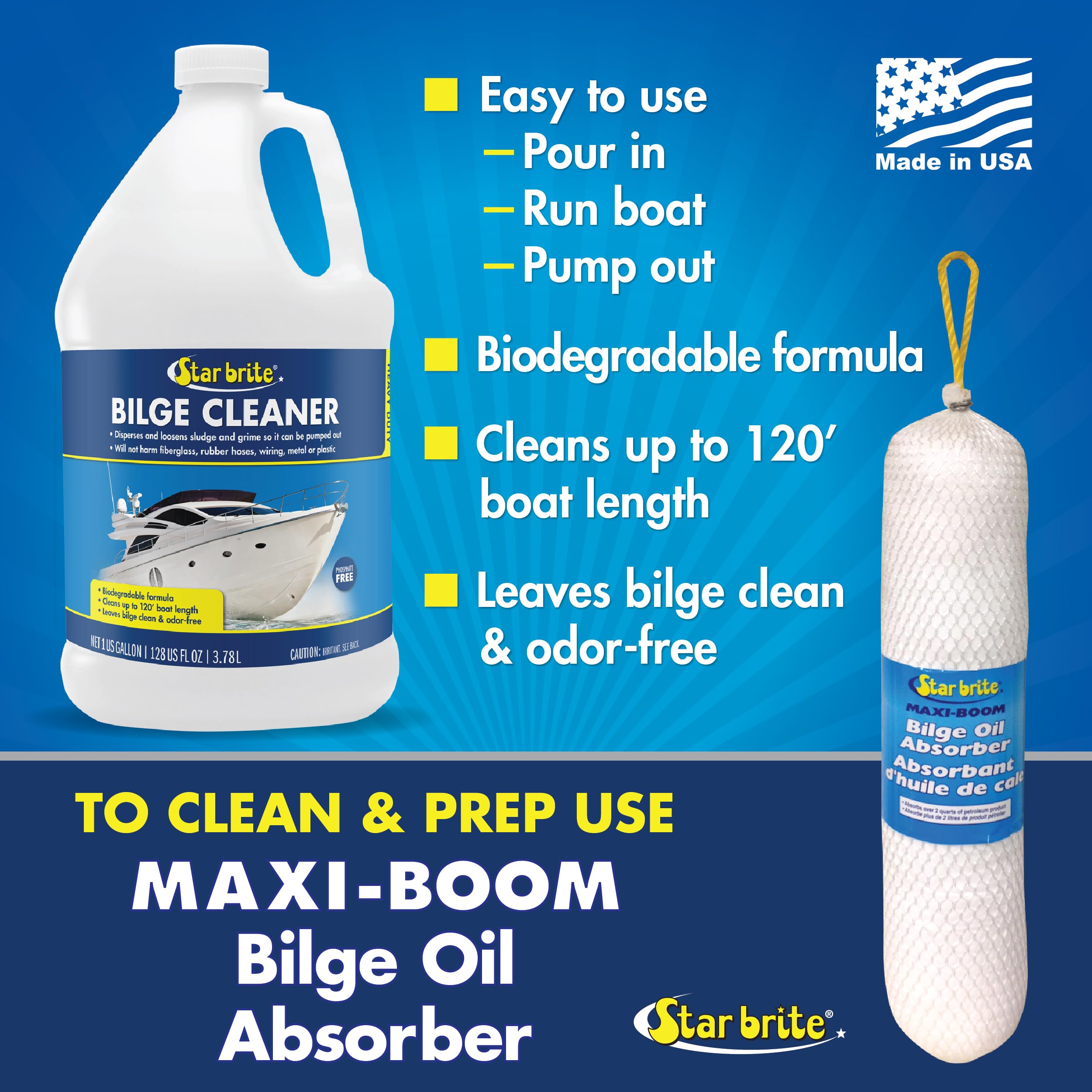 Bilge Cleaner STAR BRITE - 1 GAL (080500N)