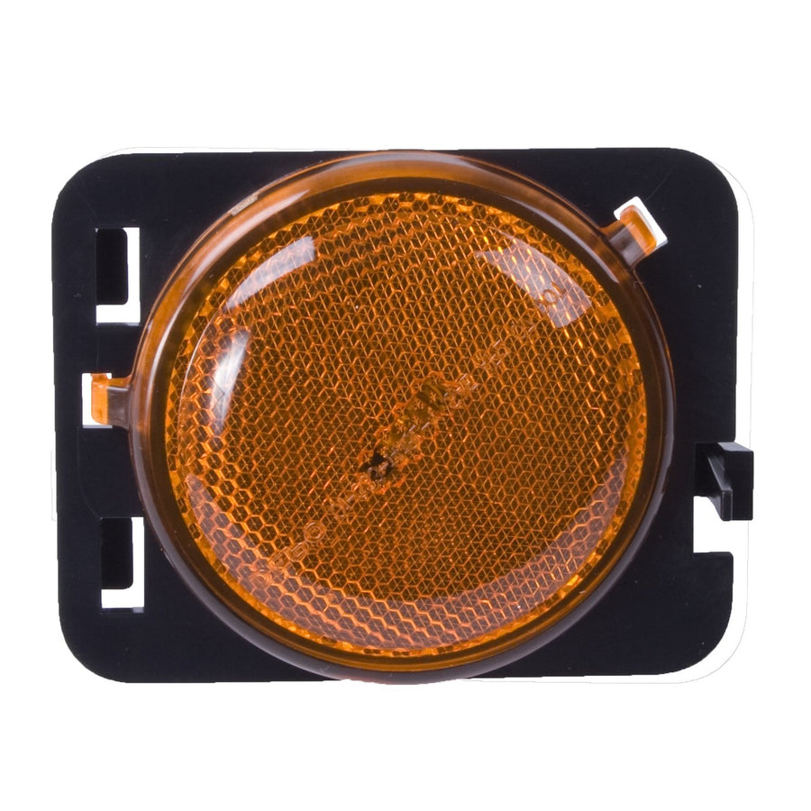 Omix-Ada 12401.24 | Omix Side Marker Light Assembly, Right, Amber | OE Reference: 55078144AA | Fits 2007-2018 Jeep Wrangler