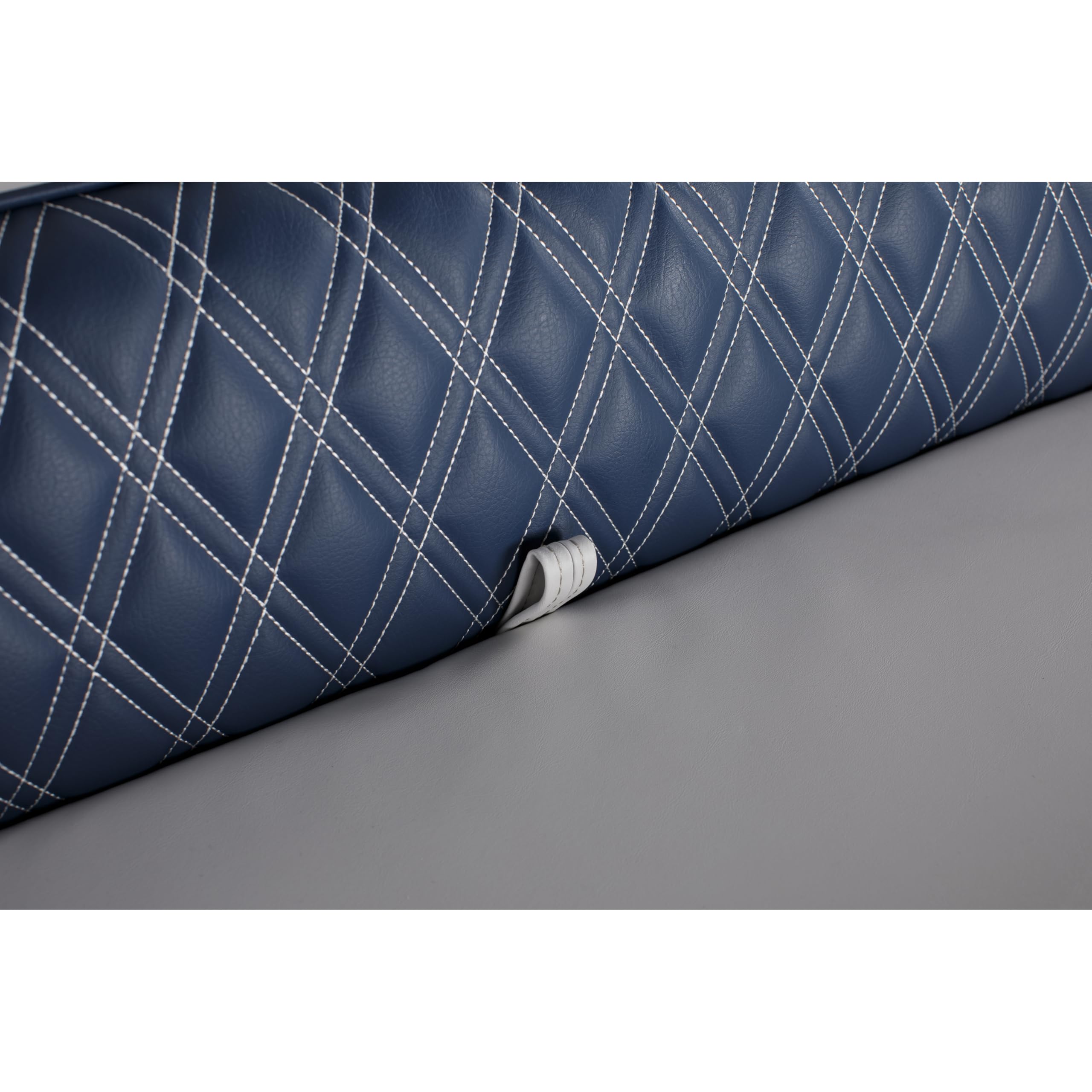 Lippert 36" Straight Sunset Collection Pontoon Bench Seat, Contoured Foam Cushioning, Durable Marine-Grade Vinyl, Built-In Dry Storage, Poly Frame, 36"L x 28"W x 30"H - 2024021323