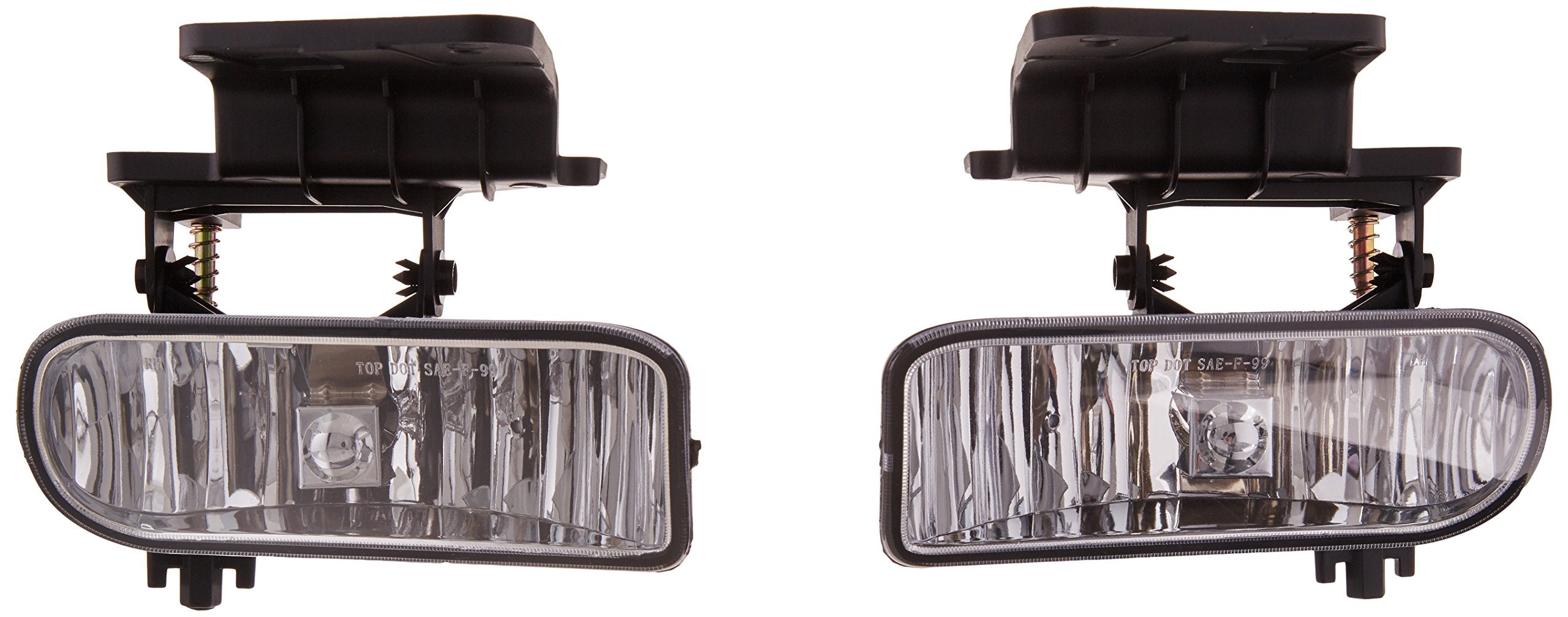 Fog Light Winjet WJ30-0125-09 Clear Lens (Chevy)
