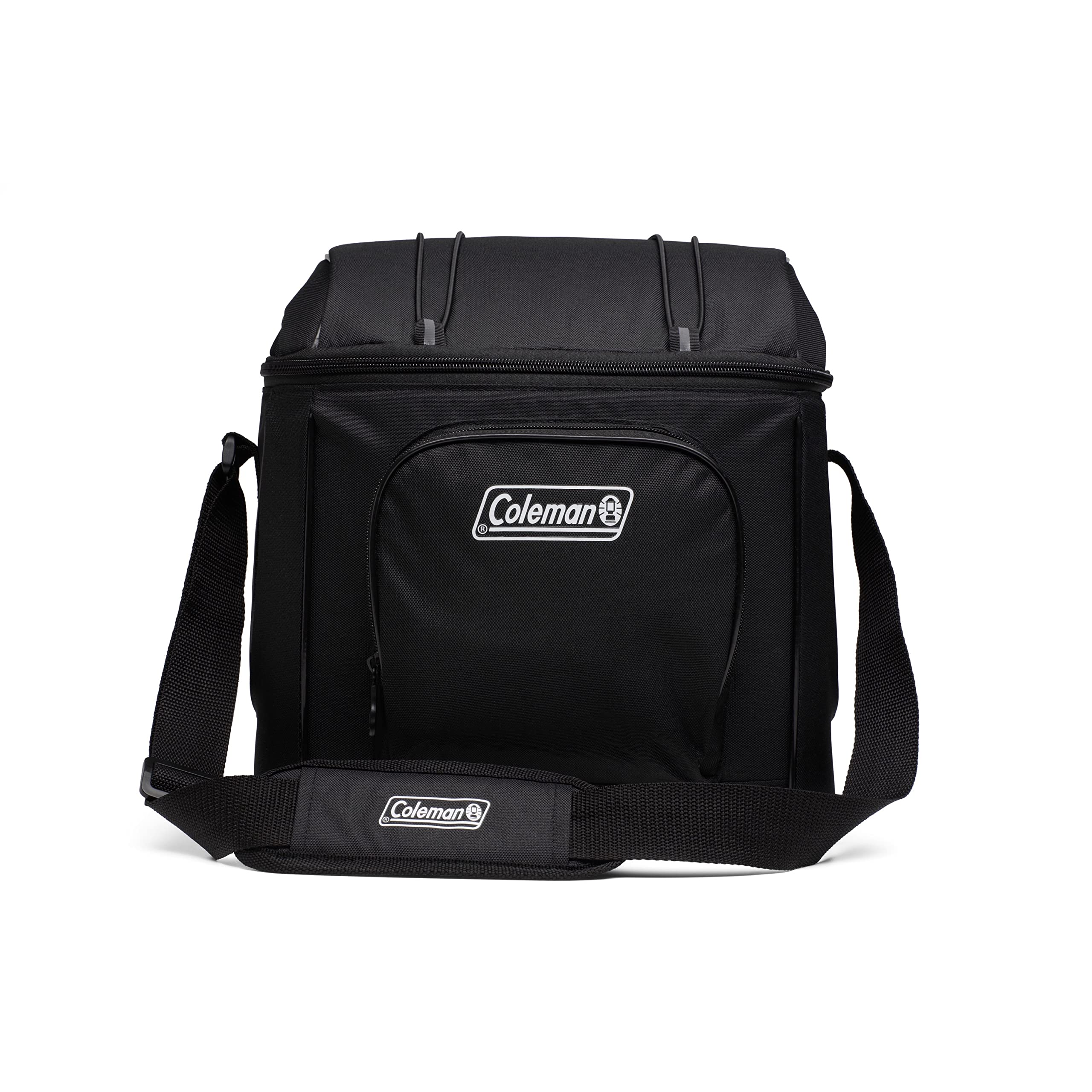 Coleman Insulated Chiller Soft Cooler, Leakproof 9/16/30 Can Cooler with 12+ Hour Ice Retention, Made with Recycled Materials, Great for Lunch, Camping, Beach, Pool, Sports, & More