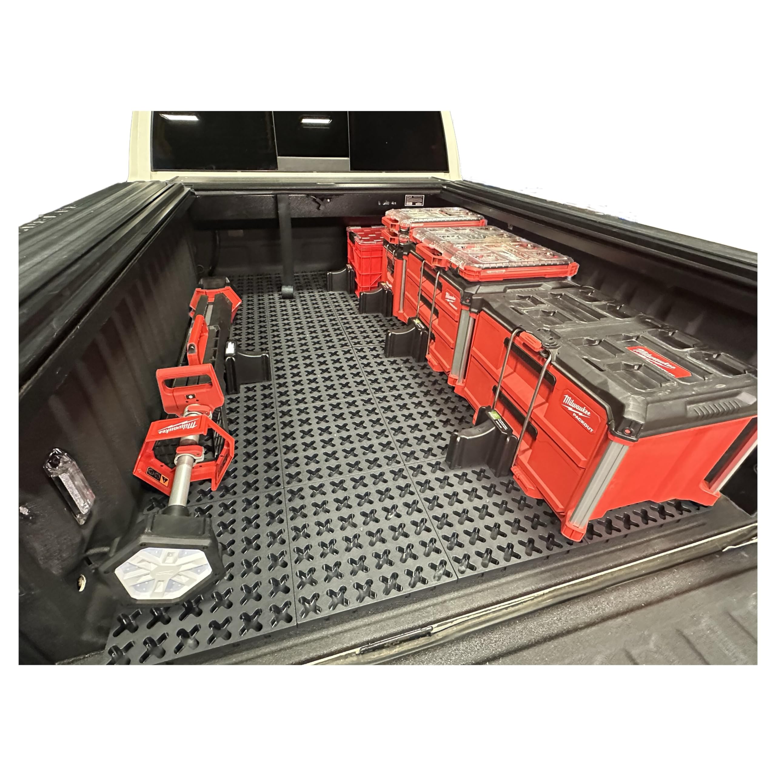 Truck Bed Organizer Tmat Storage System Slide Out Mat (Universal Fit for Long Beds 8' to 8'2")