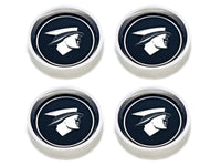 1967-1968 Scott Drake Original Hub Cap Set Black C7WY-1130-BLK