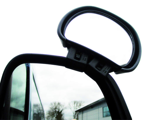 MILENCO Adjustable MIL-3100 Aero 3 Blind Spot Mirror - Each, Black