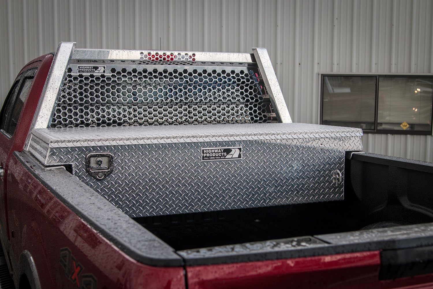 Honeycomb Aluminum Highway Products Headache Rack