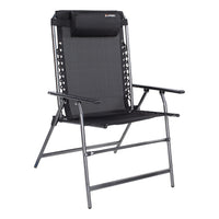Bungee Deck Chair All-Weather with Adjustable Headrest
