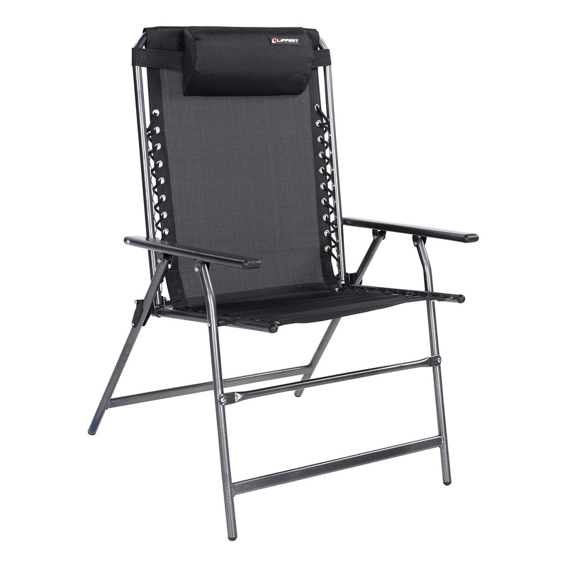 Bungee Deck Chair All-Weather with Adjustable Headrest