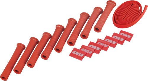 Protect-A-Boot and Wire Design Engineering 010722 Red 8-Cylinder Kit for Spark Plug Boot and Wire Protection