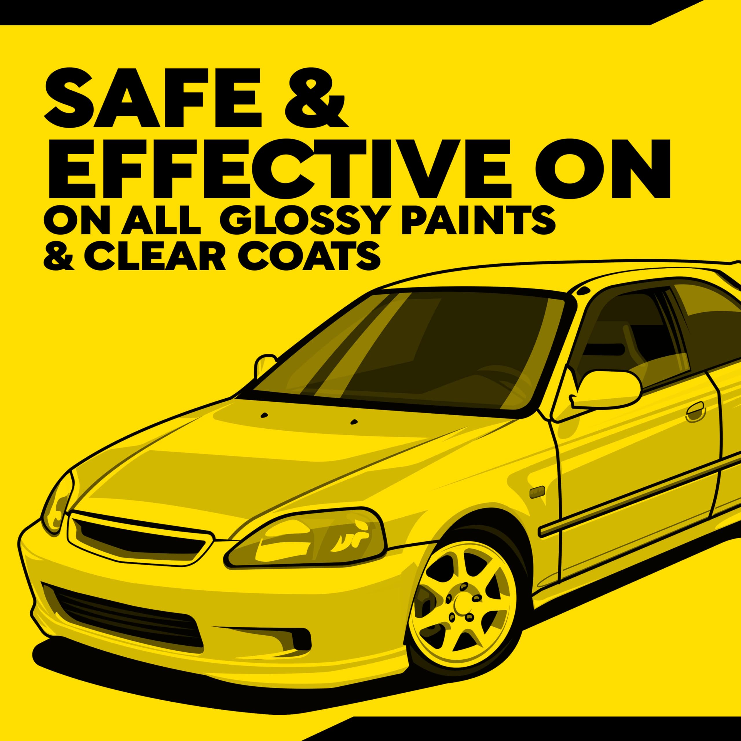 Meguiar’s M105 Mirror Glaze Ultra-Cut Compound, Pro-Grade Car Compound for Removing Scratches and Heavy Swirls, Restores Gloss and Clarity, Car Guy Gifts for Men and Women Who Love to Detail, 8 Oz