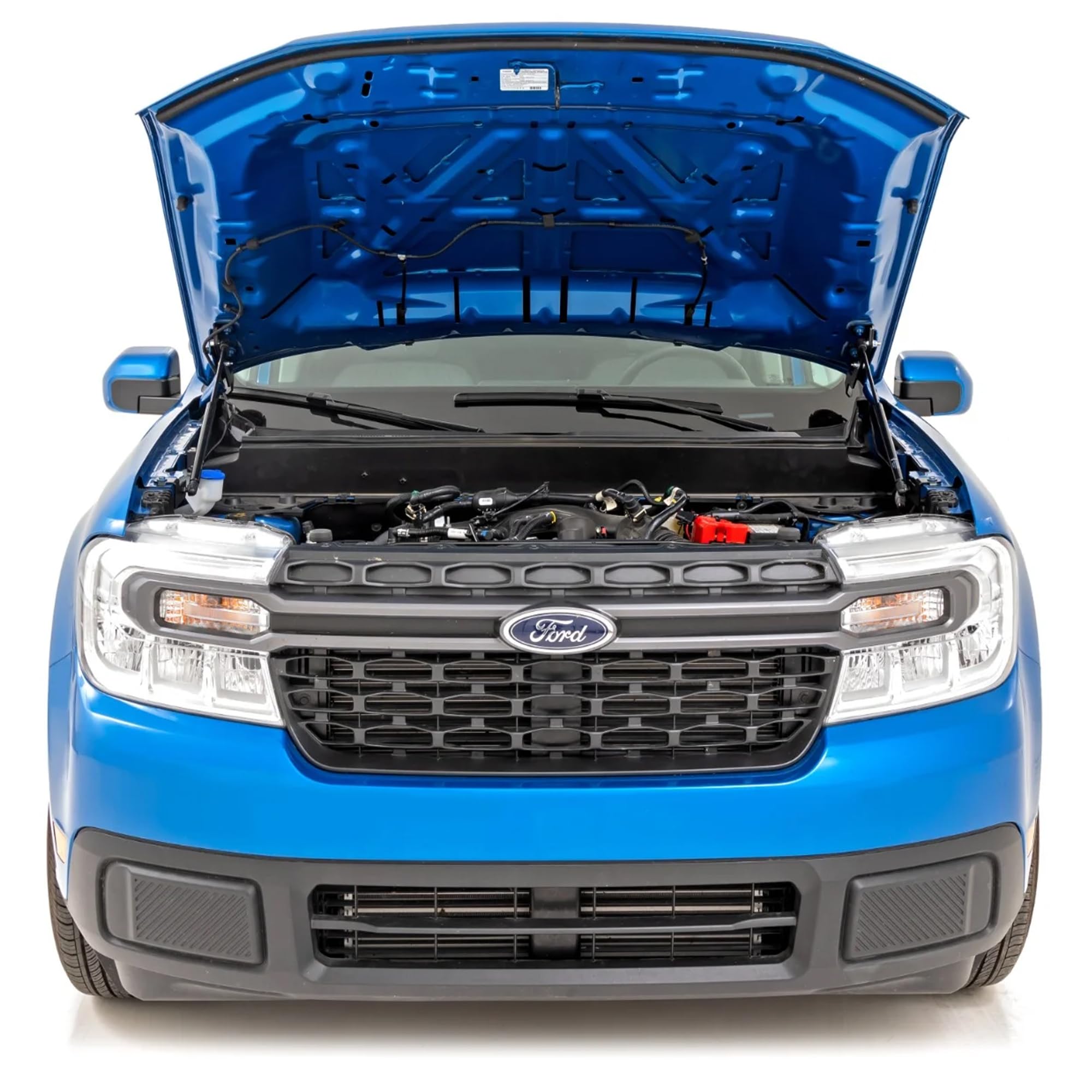 Hydraulic Hood Assist Rough Country for Ford Maverick (2022-2025) - Hands-Free Lift, Easy Bolt-on Hood Struts (Pair)