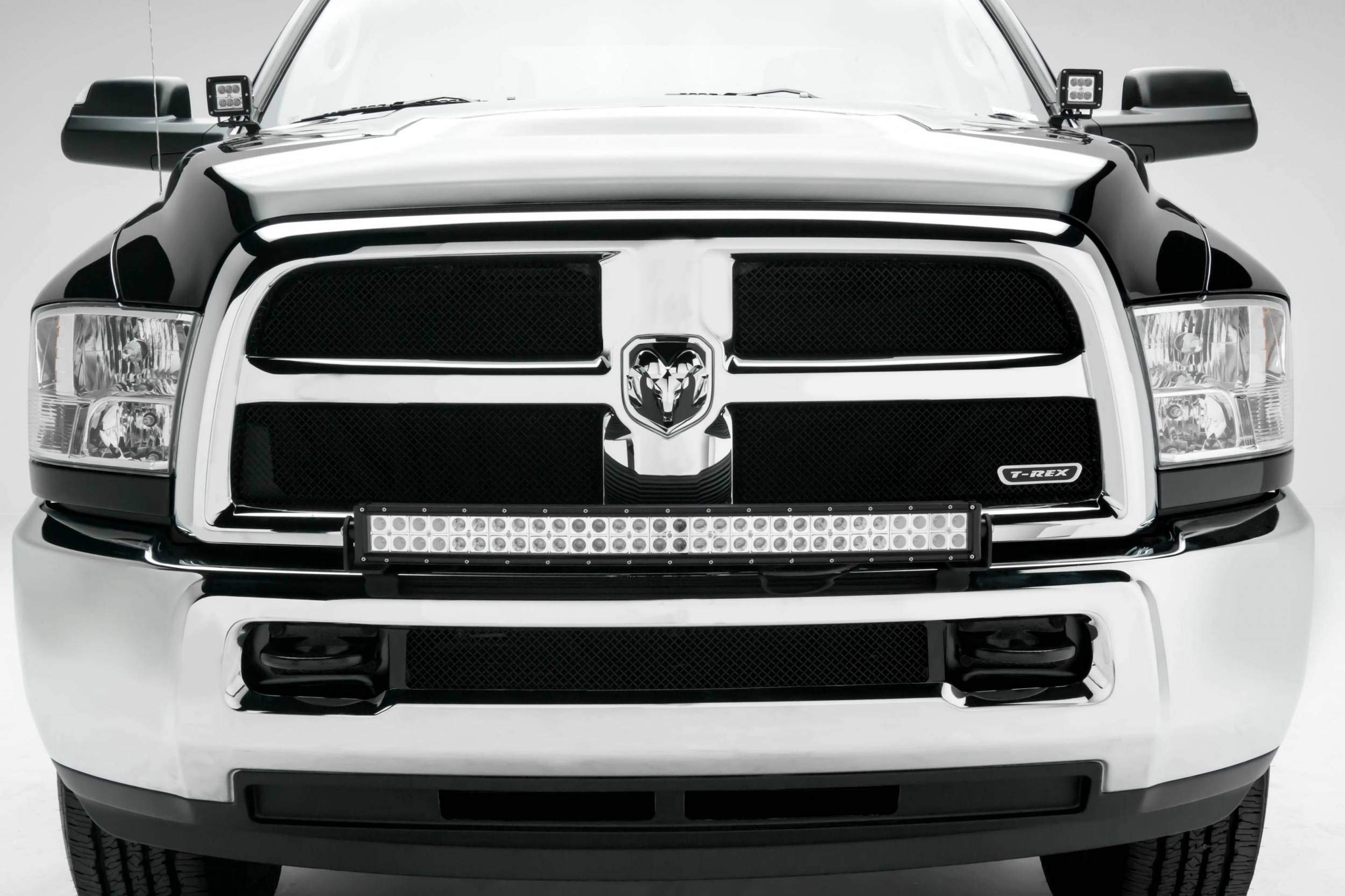 ZROADZ Black Front Bumper LED Bracket 2010-2016 DODGE RAM 2500/3500 Z324522