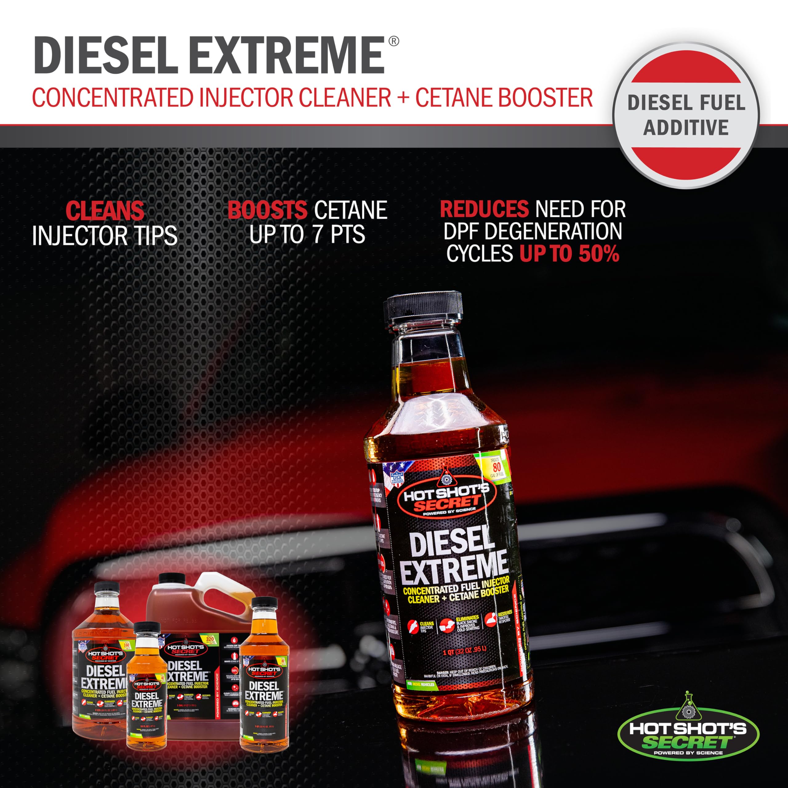 Diesel Extreme Clean and Boost - Hot Shot's Secret P040464Z - 64 fl. oz.