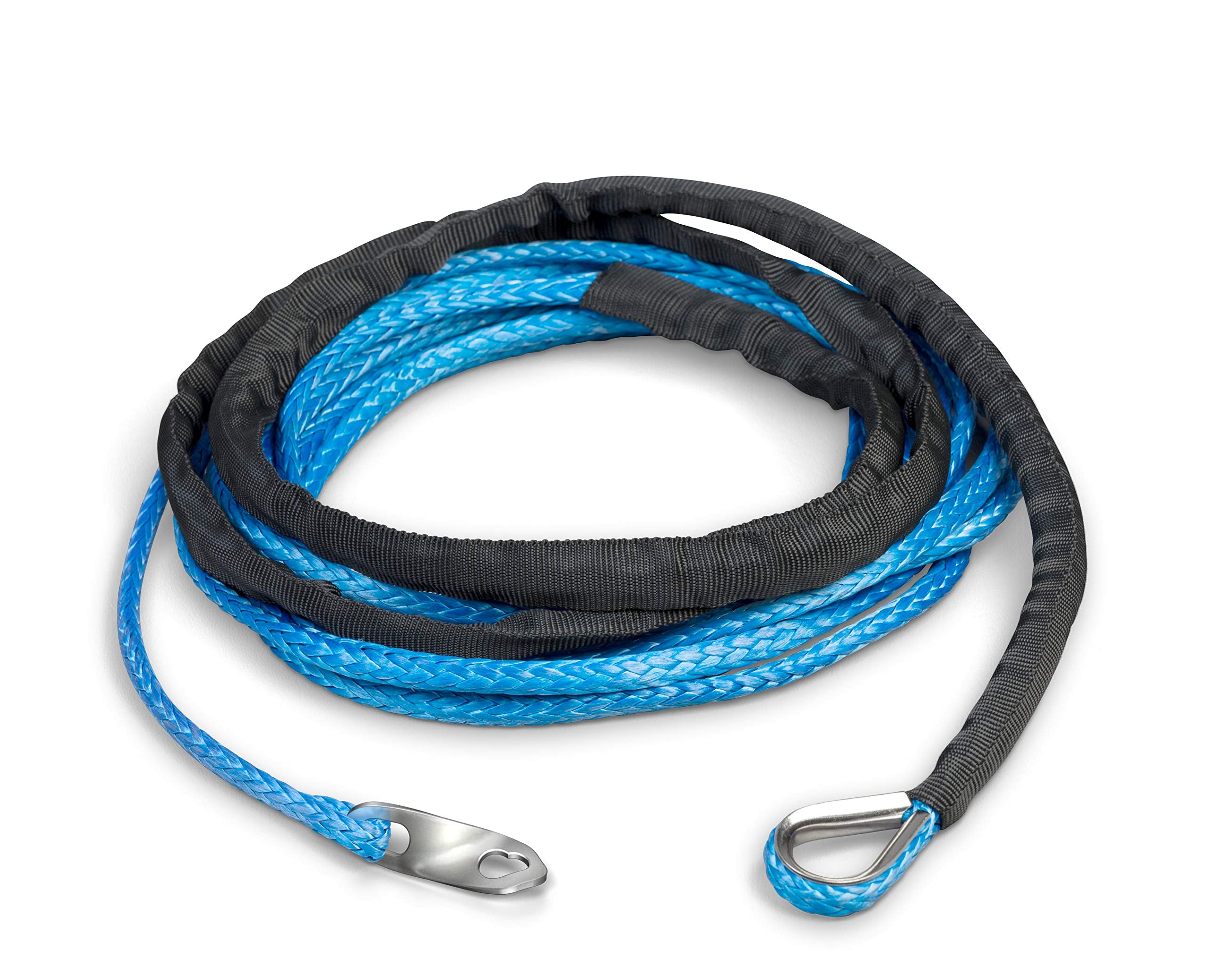 Trac Outdoors 20ft SuperRope Trailer Winch - Designed for Use with the Trac 2500 or 3500 Trailer Winches - Features a 7,700 lb. Break Strength (69121)