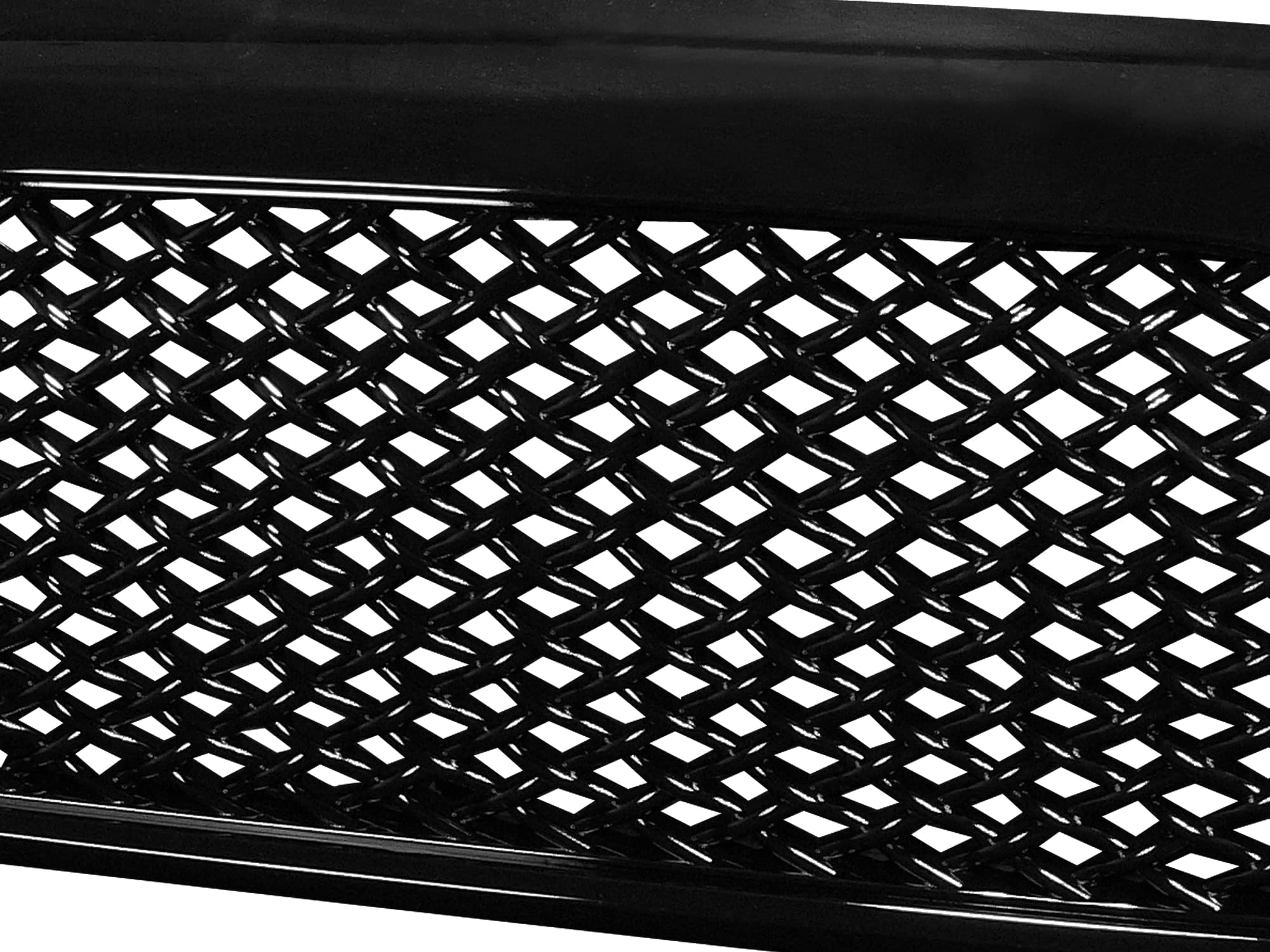 7150270 Armordillo USA Mesh Front Hood Grille - Gloss Black Fits 2005-2011 Toyota Tacoma