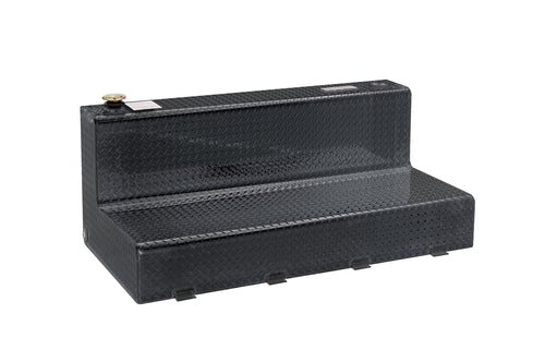 L-Shape Dee Zee DZ92756B Transfer Tank - Black Aluminum (111 gallon)