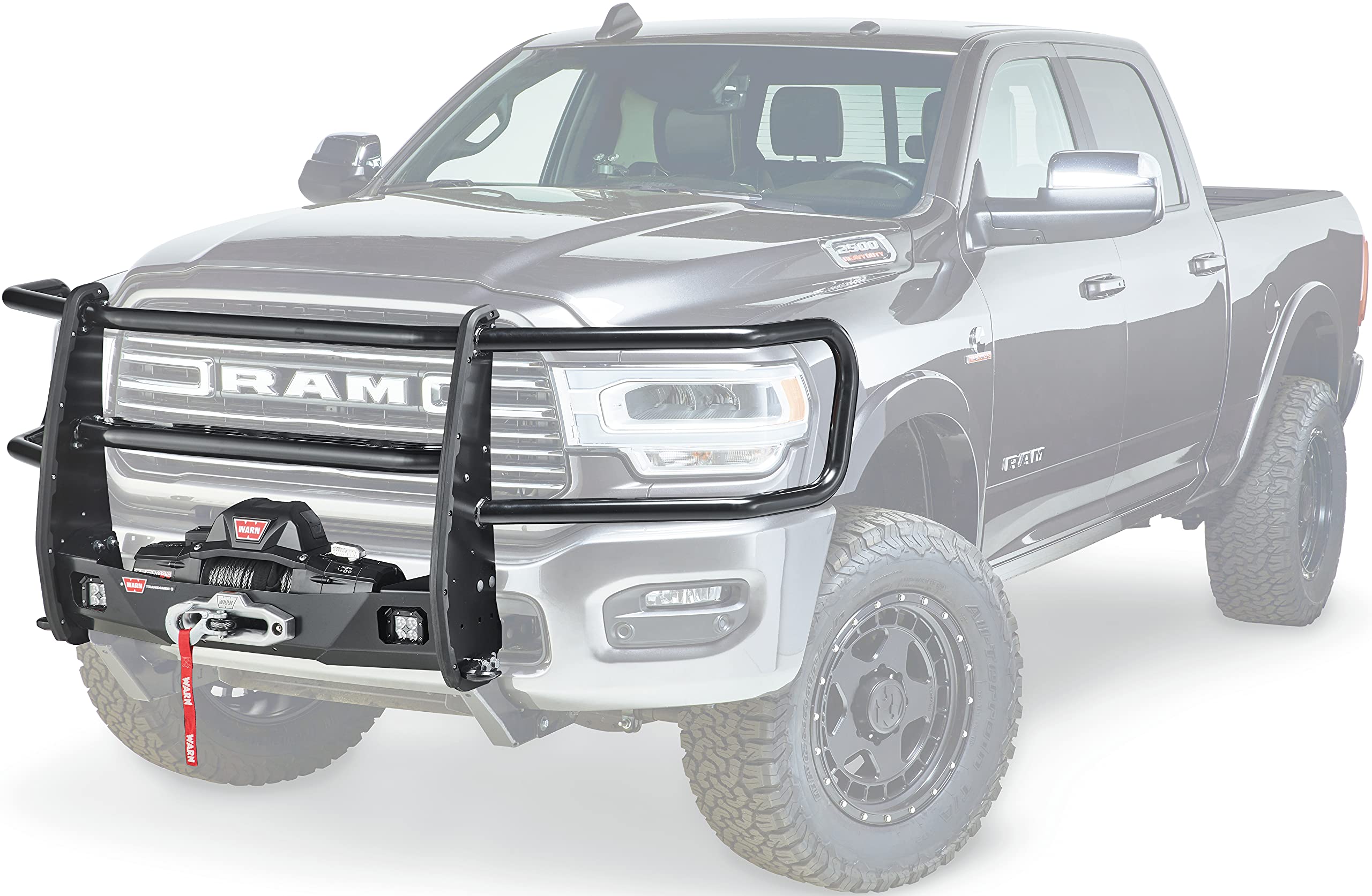 Trans4mer WARN 104821 Gen III Full Grille Guard, Fits: Dodge Ram HD (2019-2021)
