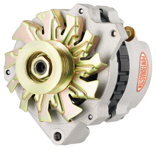 Alt GM CS130 Powermaster Natural 105A 6 grv Pulley Offset Right MTG 1-Wire or OE Hookup