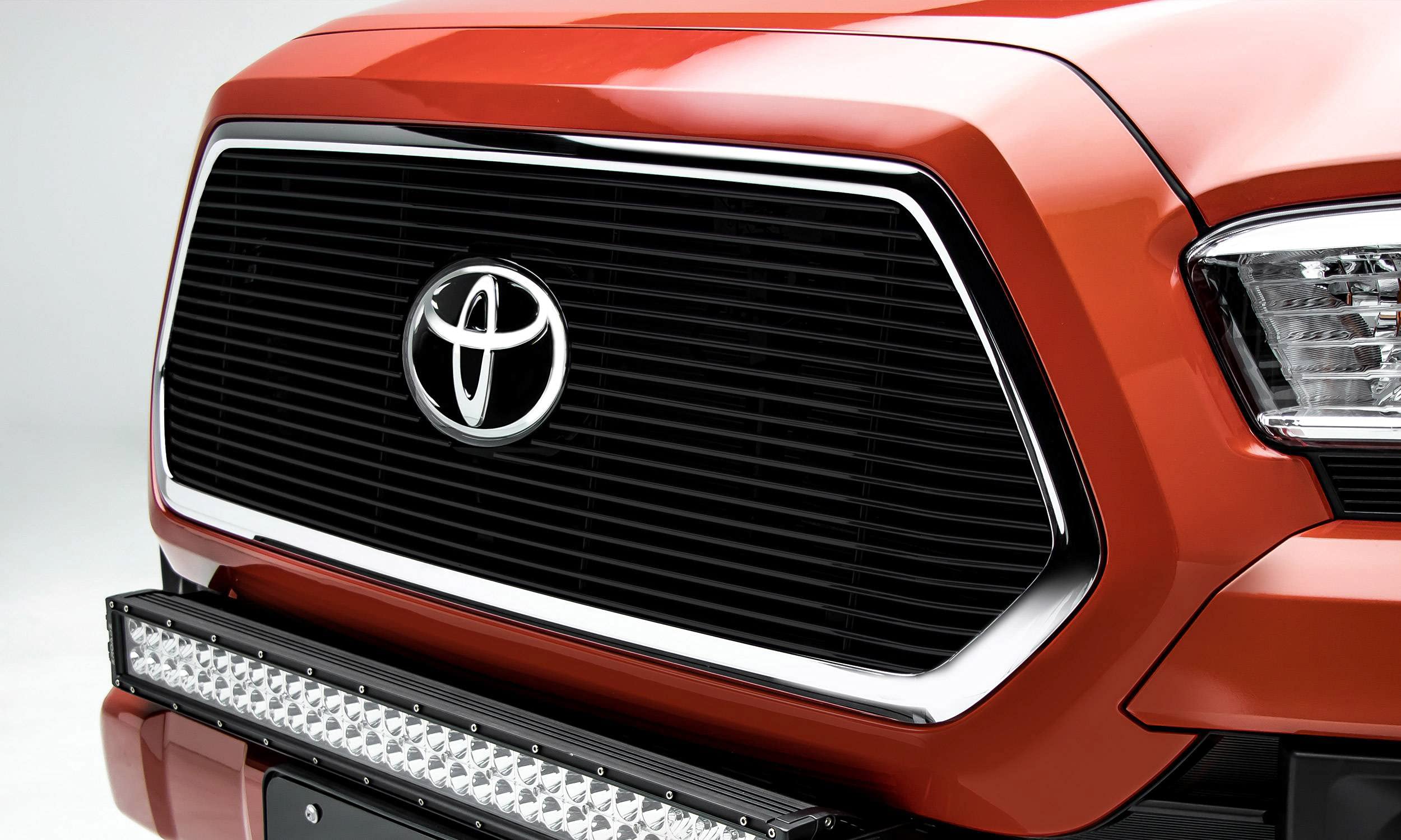 Black 2018-2022 Tacoma Billet Grille, 1 Pc, Insert, Does Not Fit Vehicles with Camera - PN #20950B