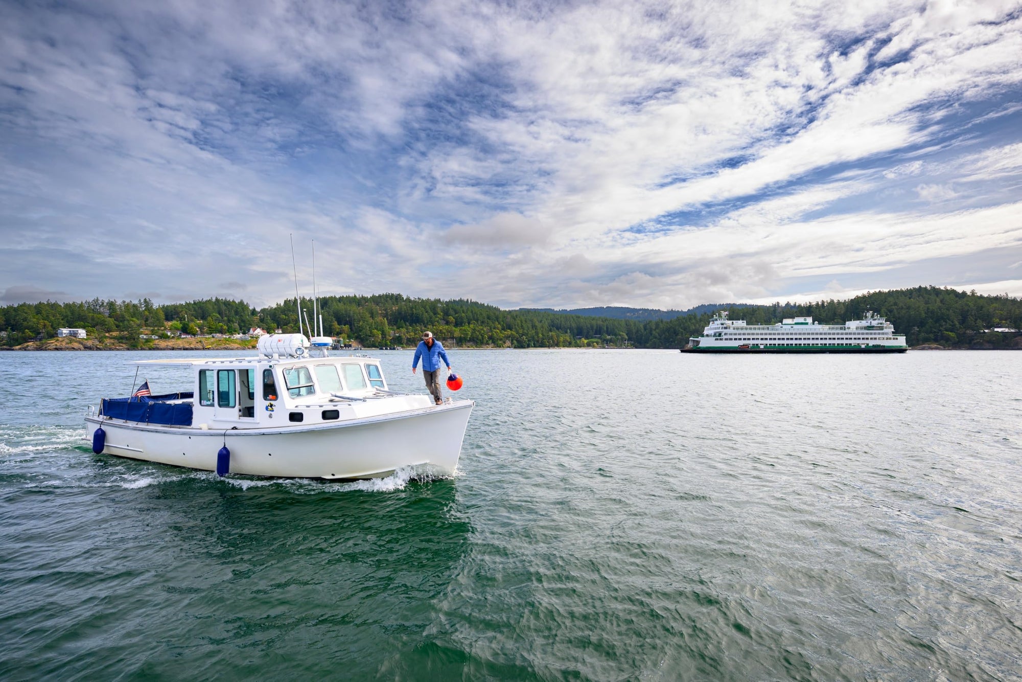 NF-5 Polyform Boat Fender - White
