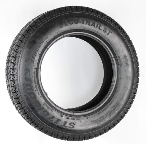 eCustomRim Bias Ply Trailer Tire ST175/80D13 ST 175/80 D 13 in. Load Range C High Speed
