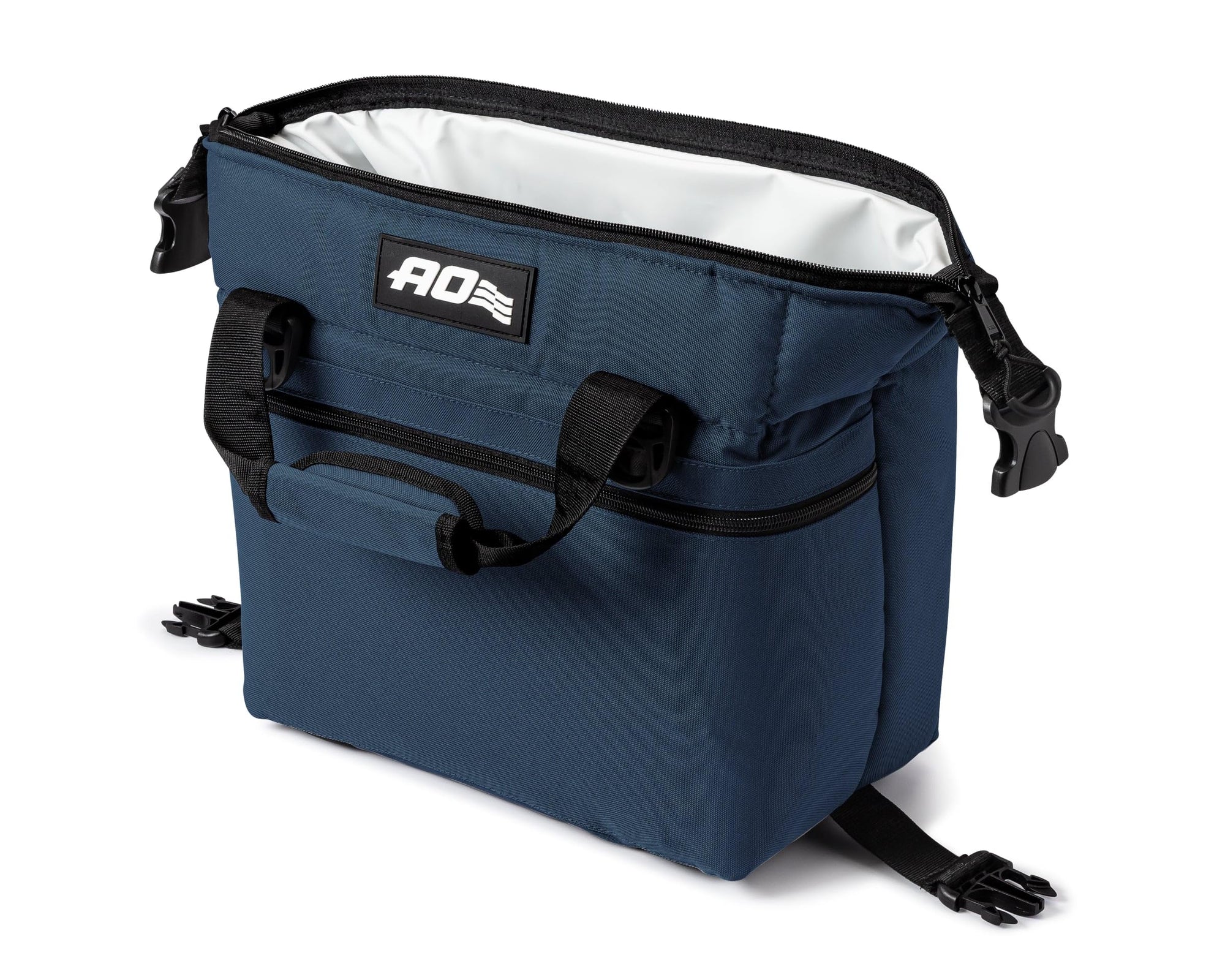 AO Coolers Soft-Sided Original Cooler Bag, Leak-Proof, Insulated, Lightweight, Navy Blue, 12-Can