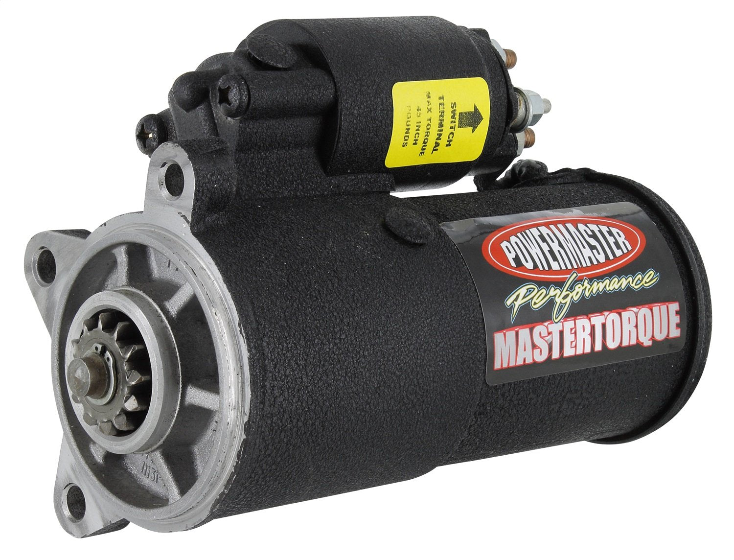 Str Master Powermaster Ford [BB] Modular V8 4.6L, 5.0L Coyote 5.4L,6.2L,6.8L Black Wrinkle