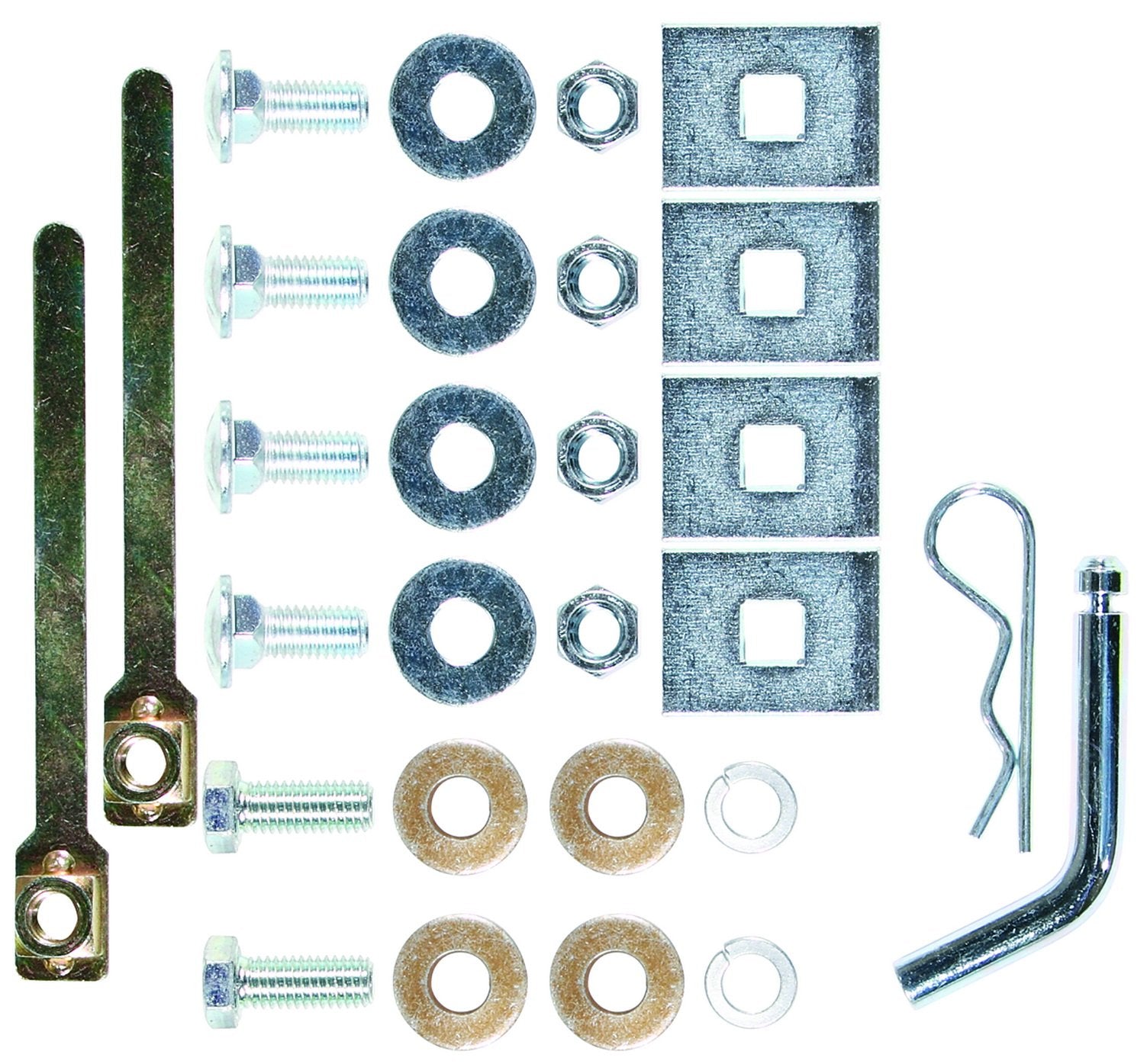 Class II Frame Hitch Draw-Tite 36374 with 1-1/4" Square Receiver Tube Opening, Black