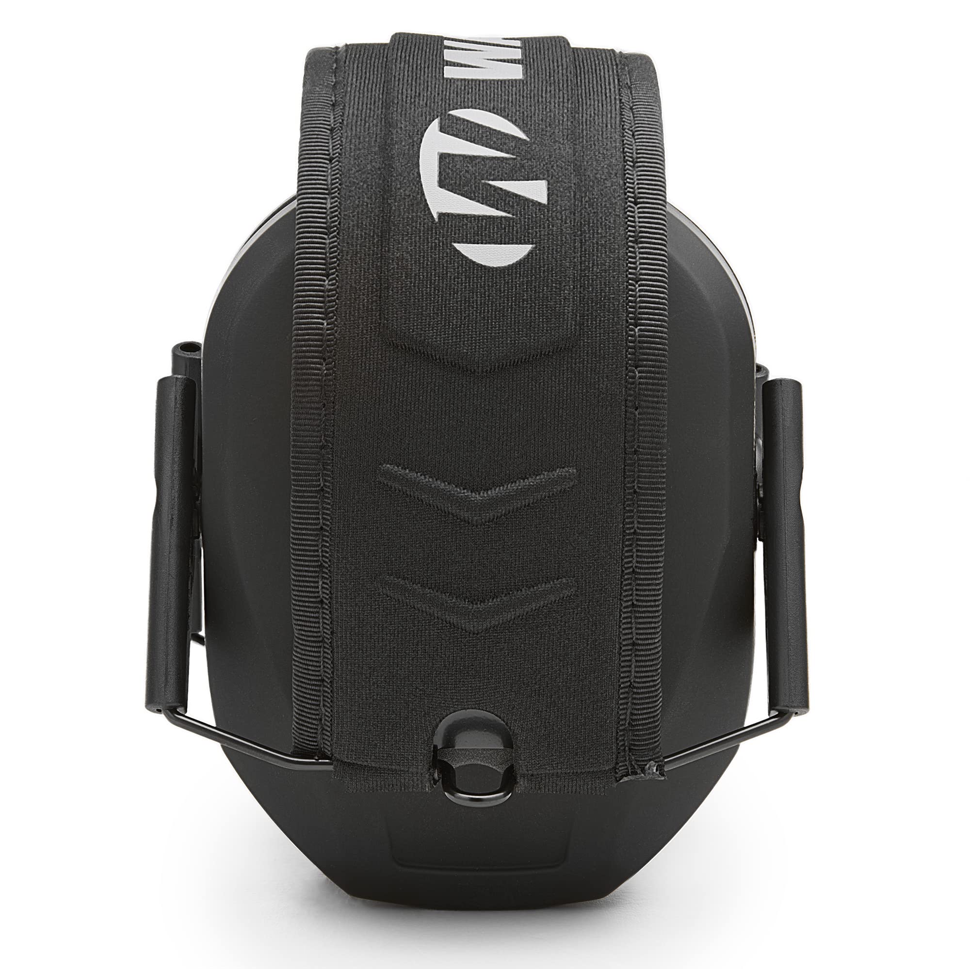 Walker's Passive Razor Slim Earmuff - Ultra Low-Profile Earcups - Black