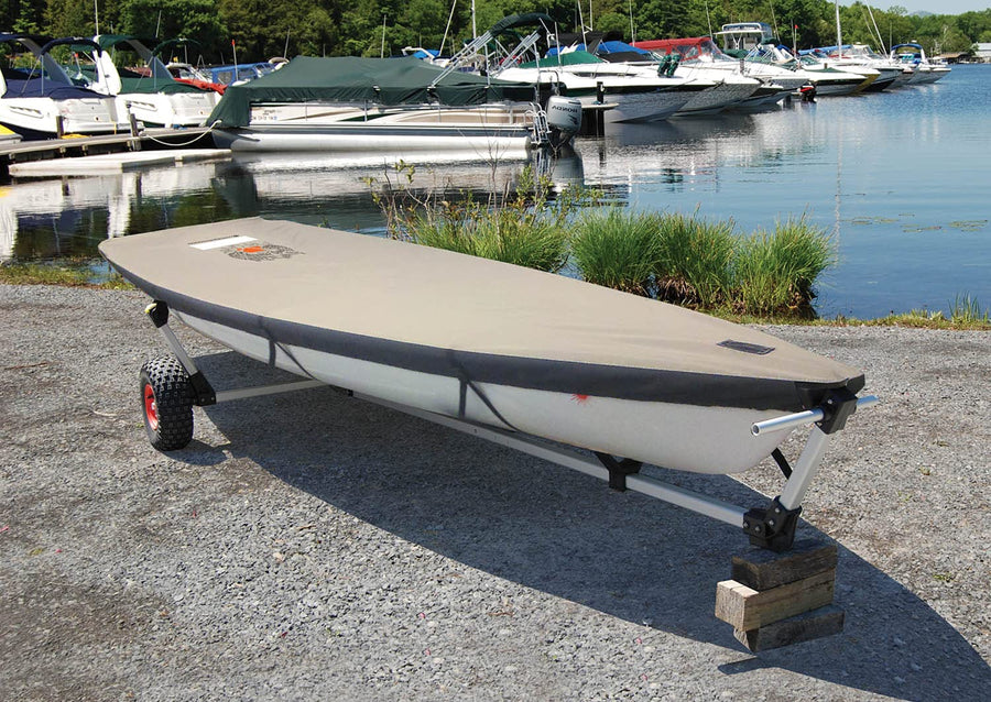 Laser Performance Taylor Made Products 61426 OEM Custom Fit No Mast Boat Deck Cover for Laser