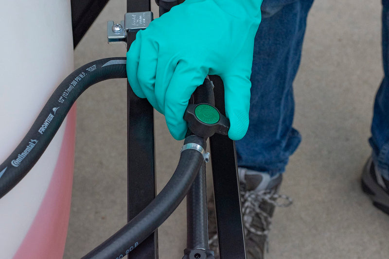 Tow-Behind Agri-Fab 45-0590 Sprayer with Boom and Spray Wand 60 - Gallon Capacity, 4 GPM, 100 PSI Pump